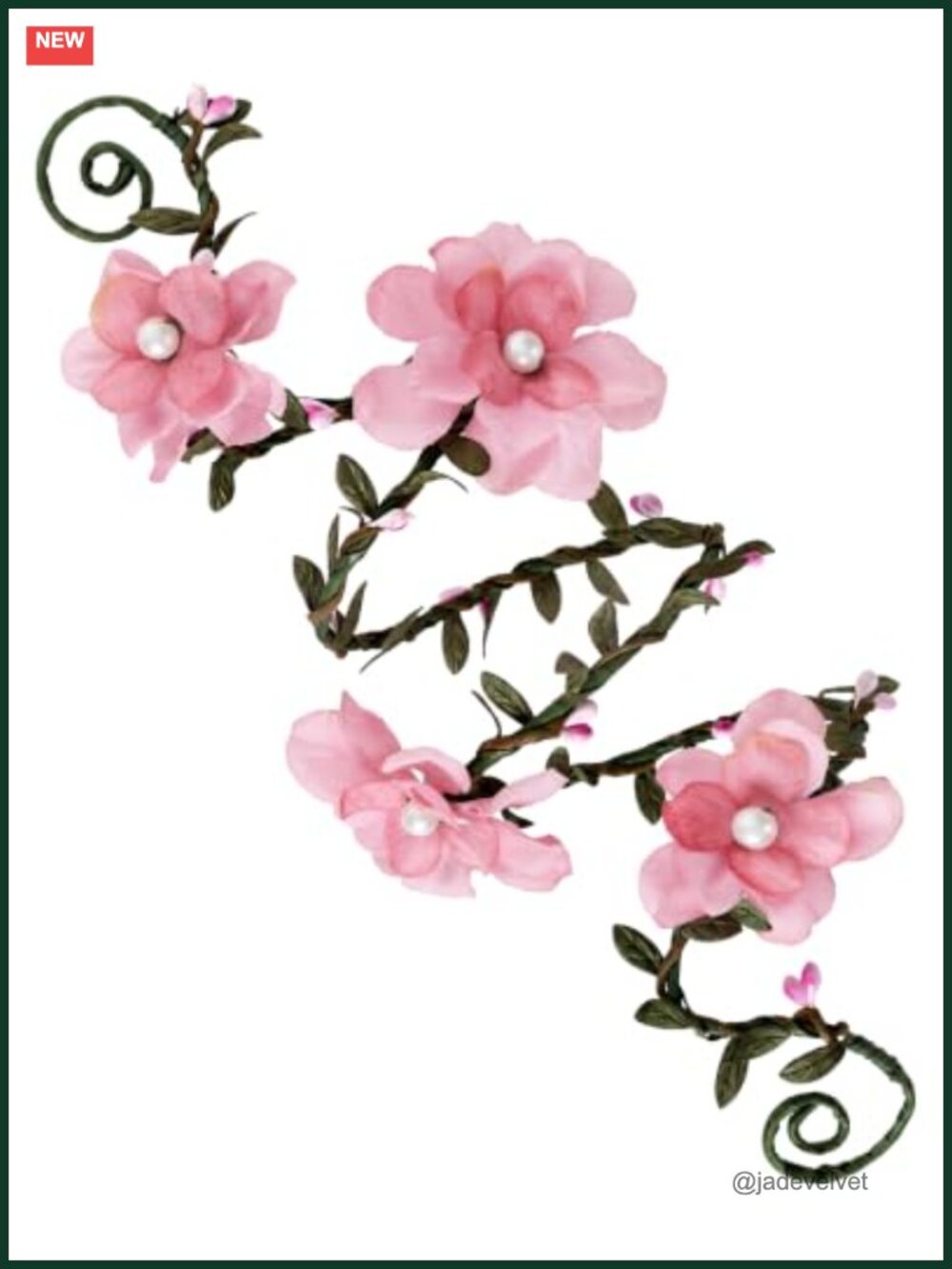 Renaissance Fairy Floral Arm Wrap Elf Bracelet Costume Accessory